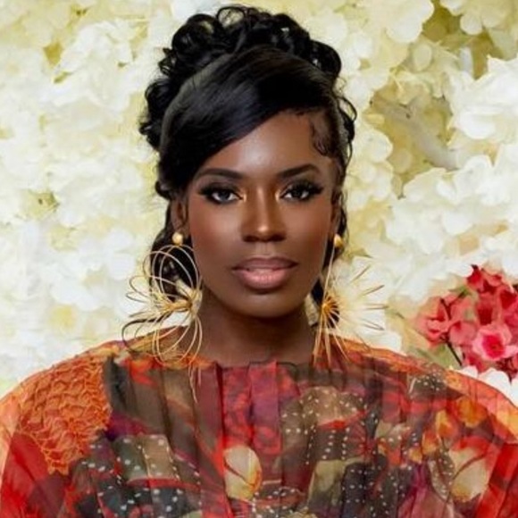 Shop Khoi Statement Earrings - Picture 3 of 3